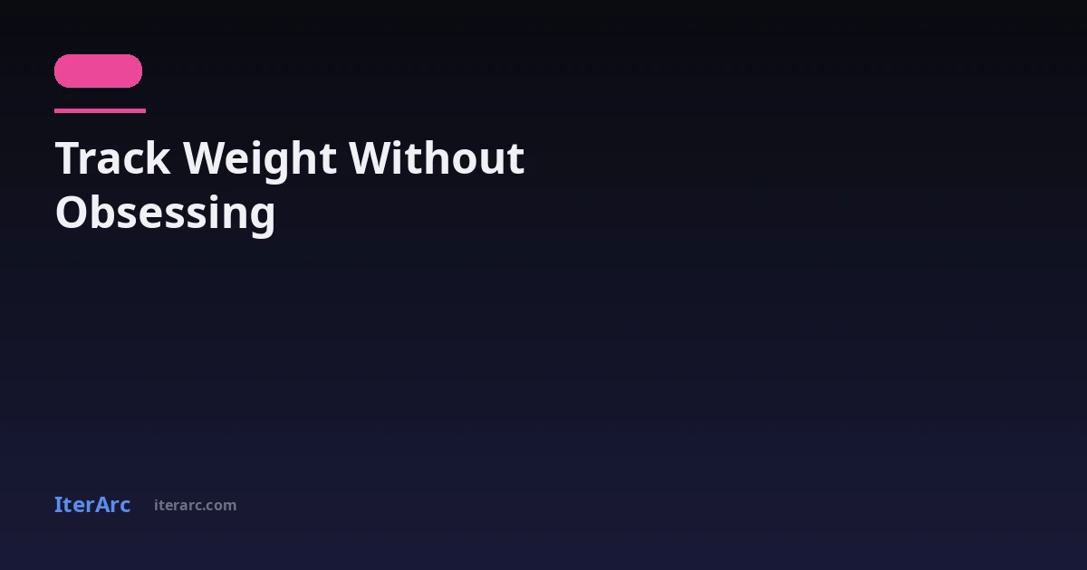 How to Track Weight Loss Without Obsessing Over the Scale